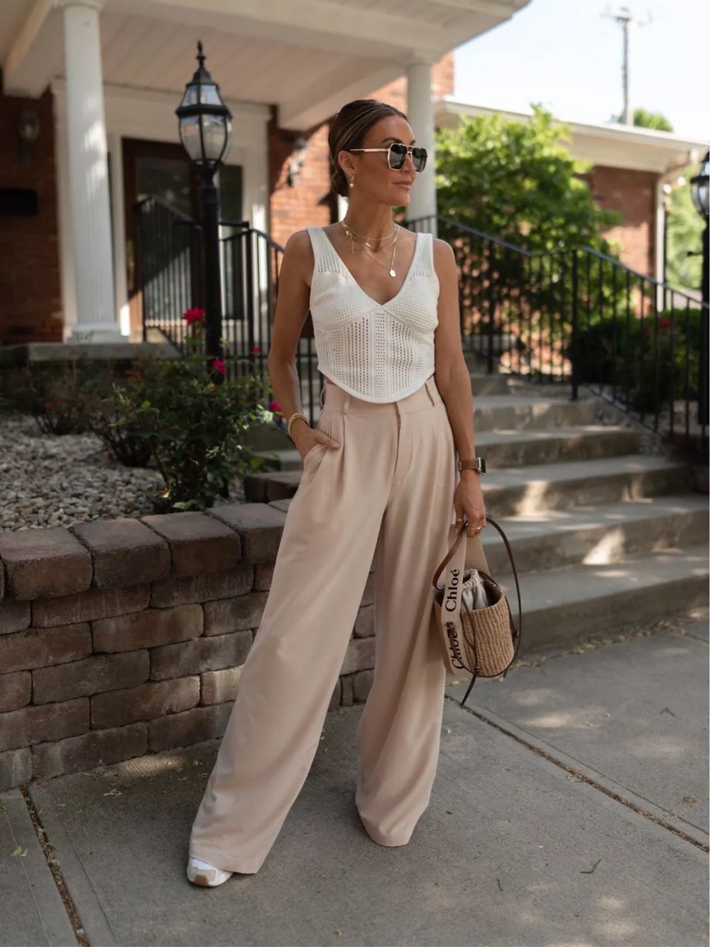 ALO Yoga Dreamscape Trouser In Macadamia